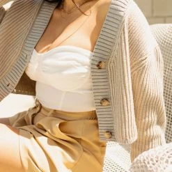 Forgive You Two-Tone Cardigan By For Good