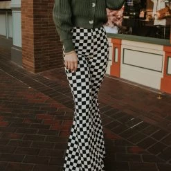 Sky To Moon Dream Big Checkered Pants Featured