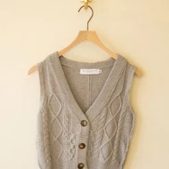 Papermoon Young Love Knit Sweater Vest Featured