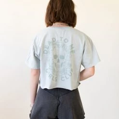 Nectar Dead To Me Graphic Crop Tee Featured