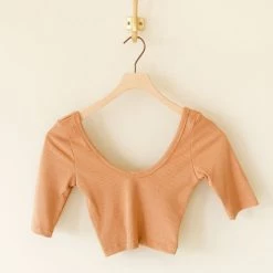 Audrey Featured Best Thing Mid Sleeve Crop Top