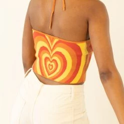 Bailey Rose Good View Heart Pattern Top Featured