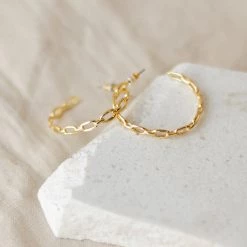 Nectar Clothing Accessories Adventure Awaits Hoop Earrings