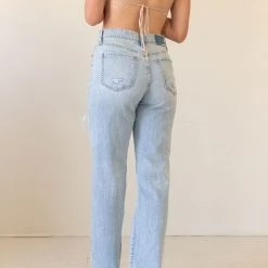 Nectar Clothing Summer Blues High Rise Dad Jeans Featured