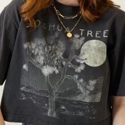 Nectar Clothing Featured Joshua Tree Crop Graphic Tee