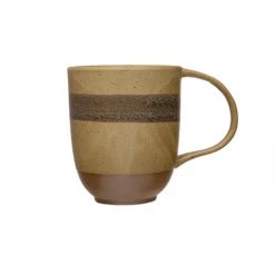 Creative Co-op Home + Lifestyle Stoneware Mug