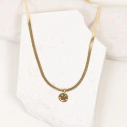 Joia Smiley Face Necklace Featured