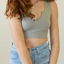 By Together Featured Best News Sleeveless Crop Top