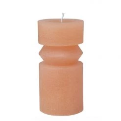 Creative Co-op Unscented Totem Pillar Candle