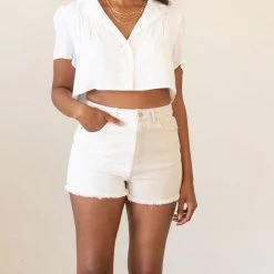 Nectar Clothing Featured Mood Booster Color Block Denim Shorts