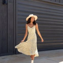 Nectar Clothing Featured Only Exception Floral Midi Dress