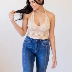 Nectar Denim The Olivine High Rise Crop Jeans By Nectar Premium Denim