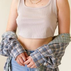 Final Touch Don't Forget Sleevless Crop Top Featured