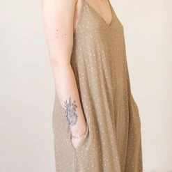 Final Touch Leave Me Cami Jumpsuit By For Good