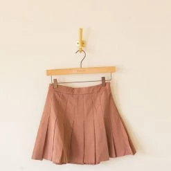 Cotton Candy Featured So Close Pleated Mini Skirt