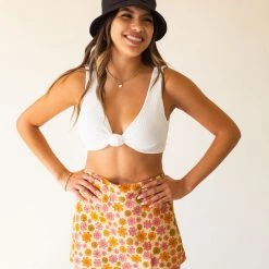 Audrey Adore You Knot Tie Crop Top