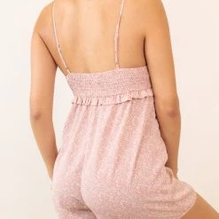 Papermoon Say Less Floral Cami Romper Featured