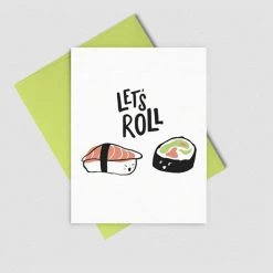 Let's Roll Greeting Card By Talking Out Of Turn Home + Lifestyle