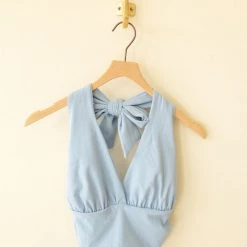 Nectar Clothing Little Darling Halter Crop Top