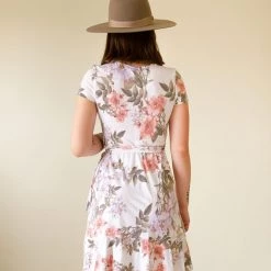 Audrey Let's Hang Floral Wrap Dress