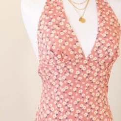 Nectar Clothing Featured Remember Me Floral Halter Dress