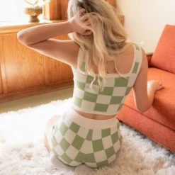 Nectar Clothing Featured Speechless Checkered Shorts