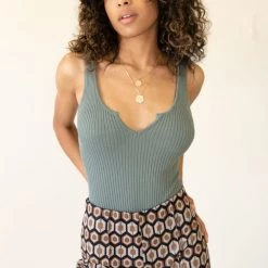 Nectar Clothing Summer Days Sleeveless Bodysuit By For Good Featured