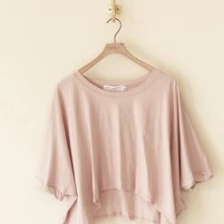 Calista Tops The Careless Boxy Crop Top