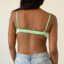 Twin Sister Bring It Dot Print Bra Top