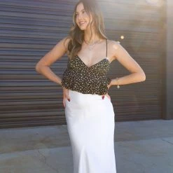 Dress Forum Heartland Floral Cami Crop Top Featured