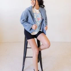 Listicle Featured Wanted Love Quilted Denim Jacket