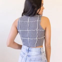 Papermoon Featured You're Jealous Sleeveless Top