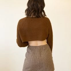 Dreamers Broken Heart Crop Sweater