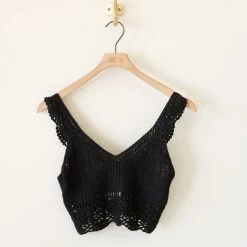 Nectar Clothing Love Affair Crochet Crop Top Featured