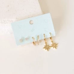 Joia Starbust Earring Set Accessories