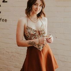 Cotton Candy Free Spirit Floral Crop Top