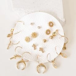 Joia Ten Piece Earring Set Accessories