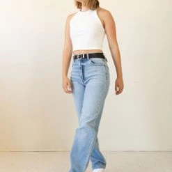 Nectar Denim Super High Rise Dad Jeans By Nectar Premium Denim