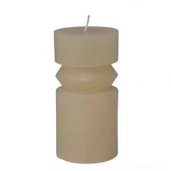 Creative Co-op Unscented Totem Pillar Candle