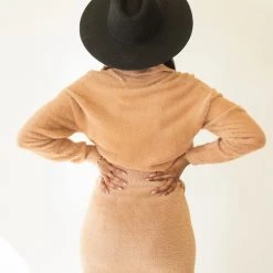 Promesa Can't Wait Fuzzy Mini Skirt