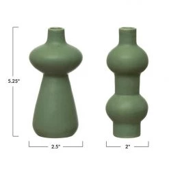 Creative Co-op Home + Lifestyle Stoneware Vases By For Good