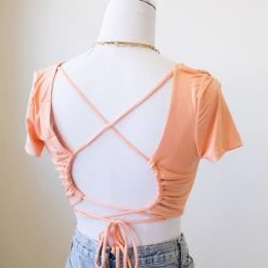 Nectar Clothing Without You Wrap Crop Top Featured