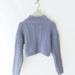 Nectar Clothing Featured About Me Cable Knit Sweater