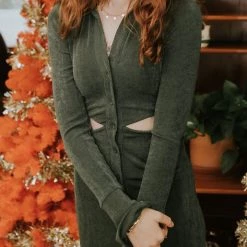 Cotton Candy Tainted Long Sleeve Dress Dresses