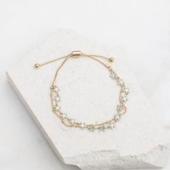 Fame Flower Double Bracelet