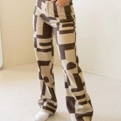 Bailey Rose Venture Out Geometric Pants