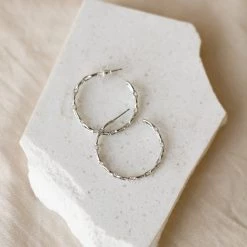 Nectar Clothing Accessories Adventure Awaits Hoop Earrings