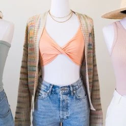 Nectar Clothing Without You Wrap Crop Top Featured