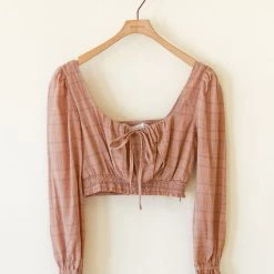 Style Rack The Wonderer Plaid Crop Top Featured