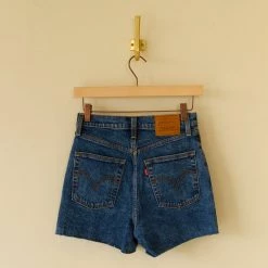 Featured 501 Mid Thigh Denim Shorts By Levi's